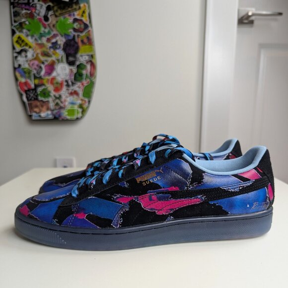 Puma Suede Classic 50th x Bradley Theodore Size Men's US 10 Rare Limited Edition - Picture 3 of 10